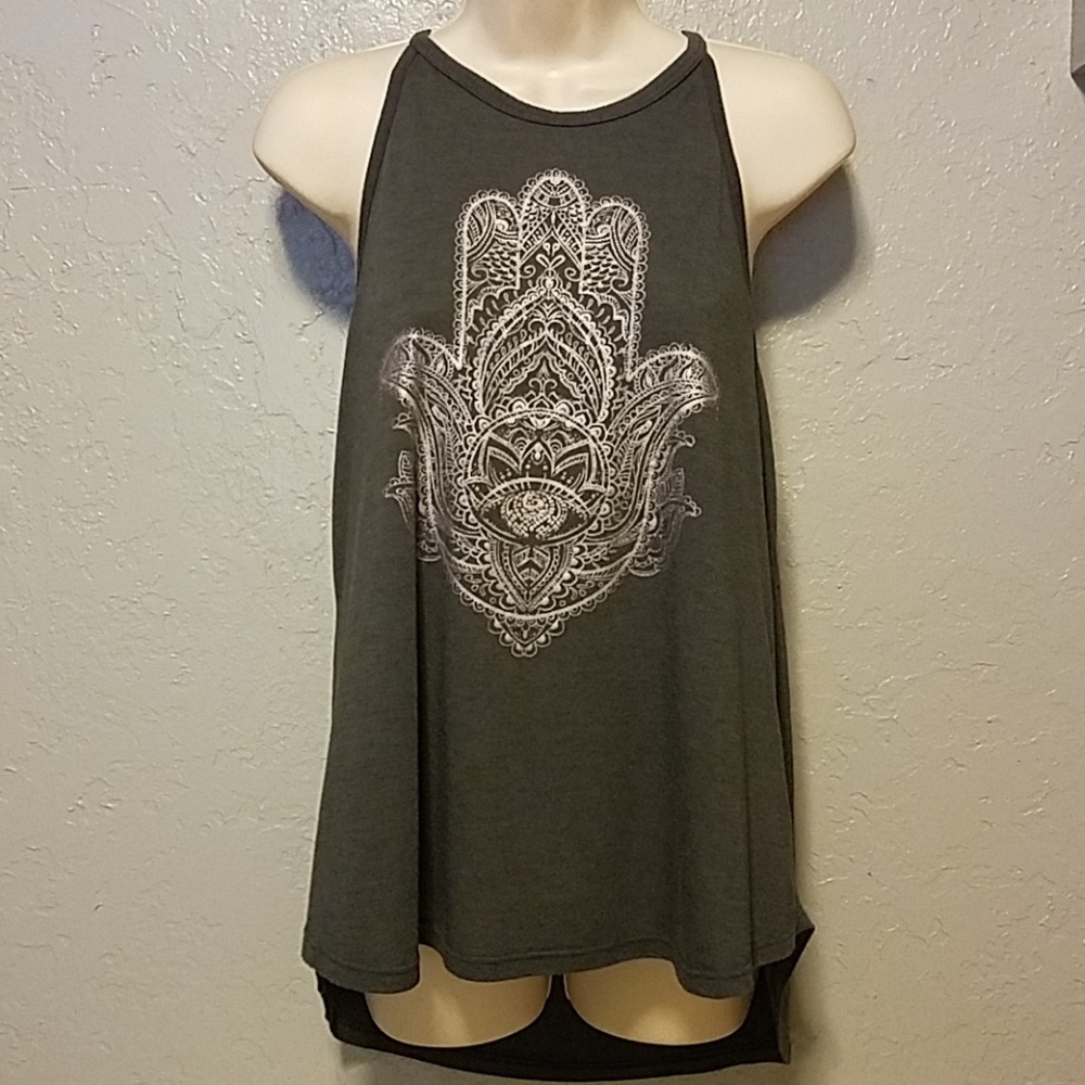Evolution and Creation EVCR Halter Tank Top Sz M